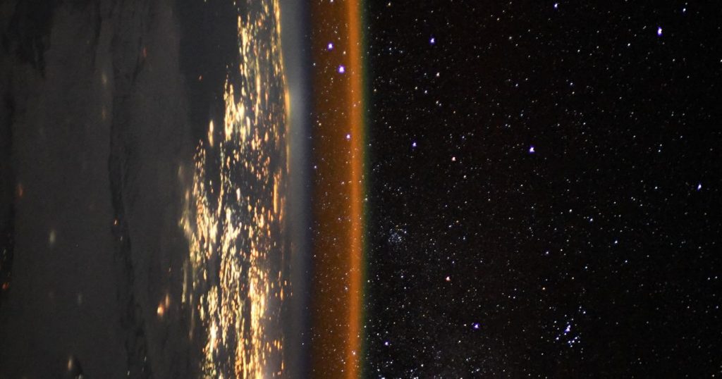 Stare in amazement at this image of Earth snapped by space station astronaut